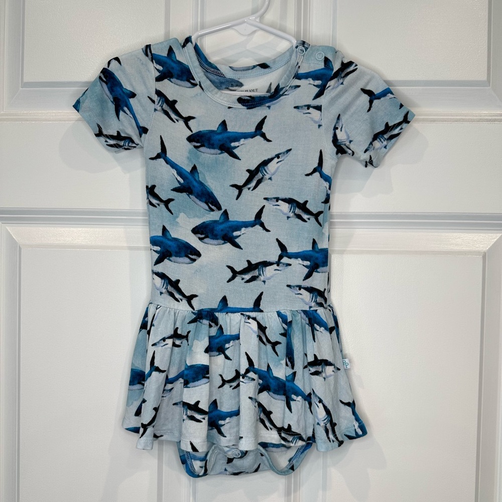 Posh Peanut Bamboo Shark Bubble Size 18-24 months‎